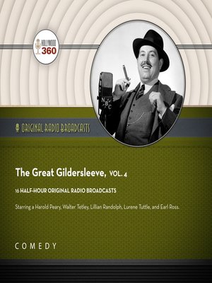 cover image of The Great Gildersleeve, Volume 4